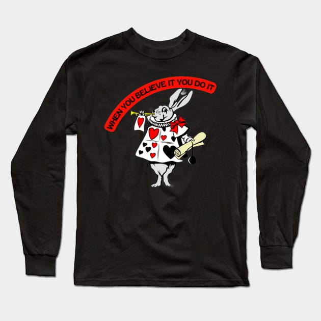 Confidence Long Sleeve T-Shirt by Perfect_imagination